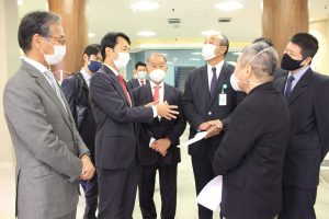 Visita embaixador Teiji Hayashi