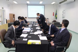 Visita embaixador Teiji Hayashi - Reunião